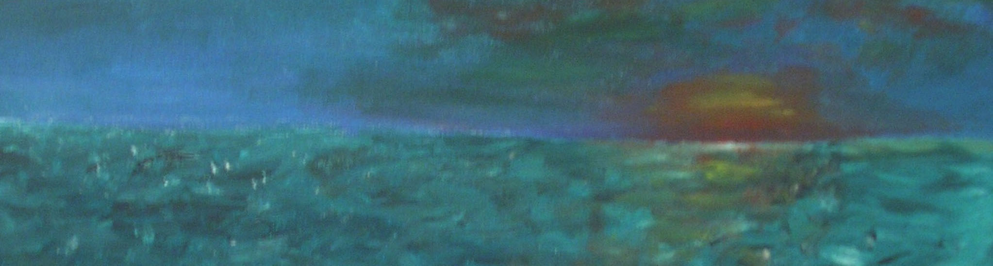 tramonto in tempesta